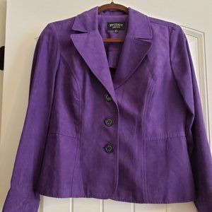 Studio I Micro suede Purple Jacket